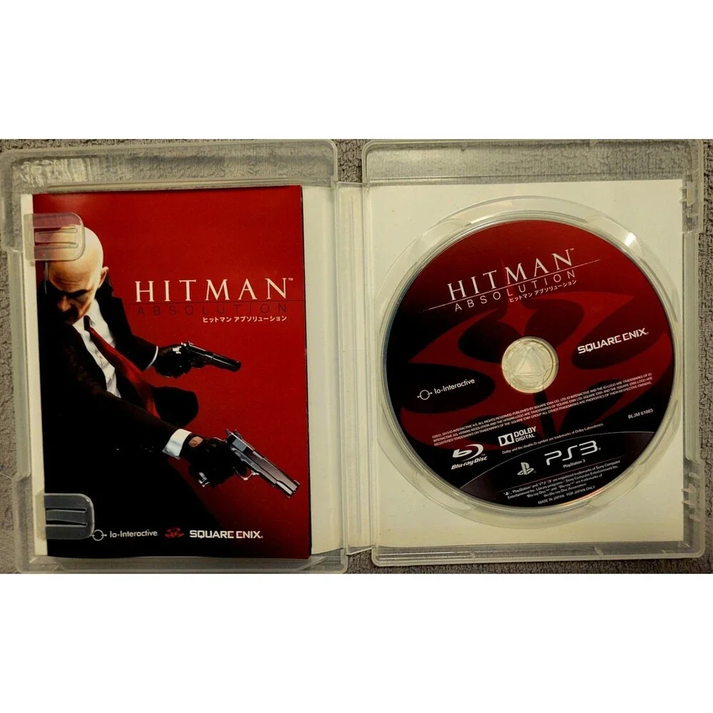 Hitman: Absolution (Sony PlayStation 3, PS3 2013) - Japanese Version, FAST SHIPP